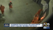 Ducey says retired judges to probe prison locks