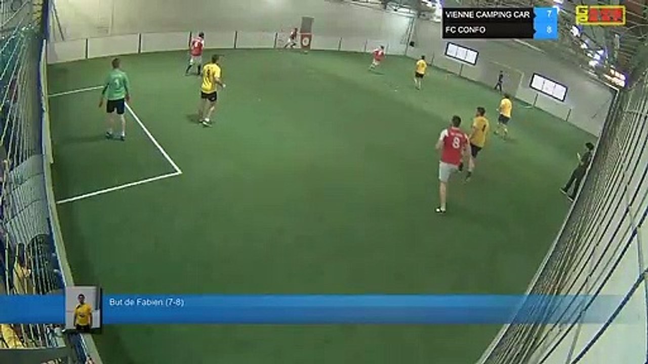 But de Fabien (7-8) - VIENNE CAMPING CAR Vs FC CONFO  - 30/04/19 20:00 - LIGUE 4
