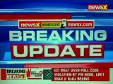 ECI chairs meeting over notice against PM Narendra Modi & Amit Shah over MCC Violation