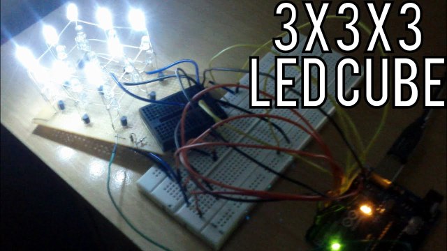 How to make a LED cube ? | Arduino Series