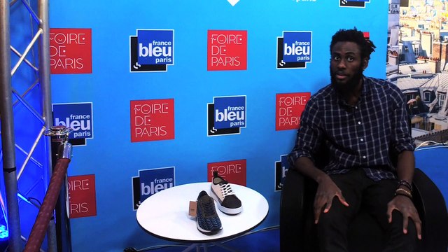 Dieuveil fondateur de la marque UMOJA à la Foire de Paris - France Bleu Paris