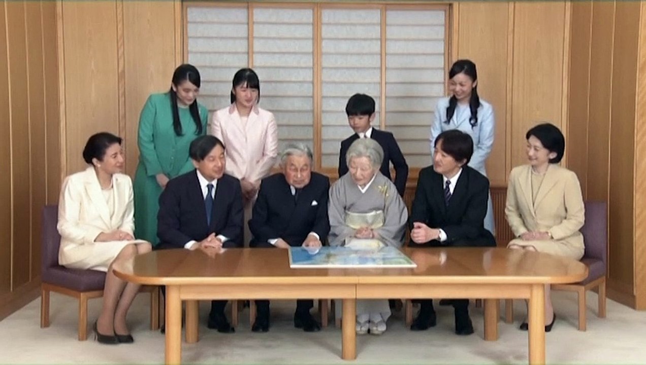 Japan's Emperor Akihito begins his abdication