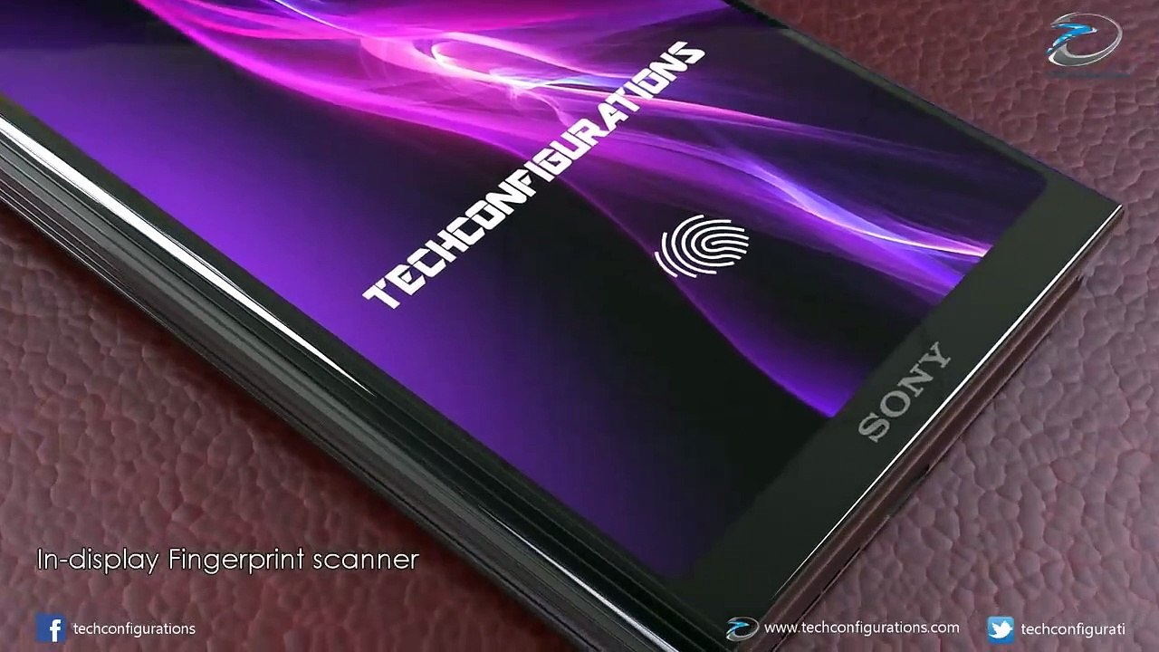 Sony Xperia Note Flex ,the Foldable Smartphone Concept Introduction   Techconfigurations