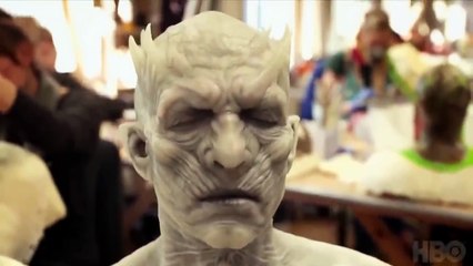 Game of Thrones: The Night King (aka Vladimir Furdik) official prosthetics make-up