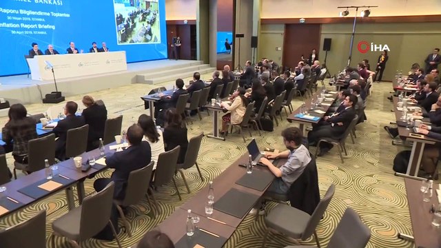 TCMB Başkanı Çetinkaya, 'Enflasyon Raporu 2019-II' bilgilendirme toplantısında soruları cevapladı
