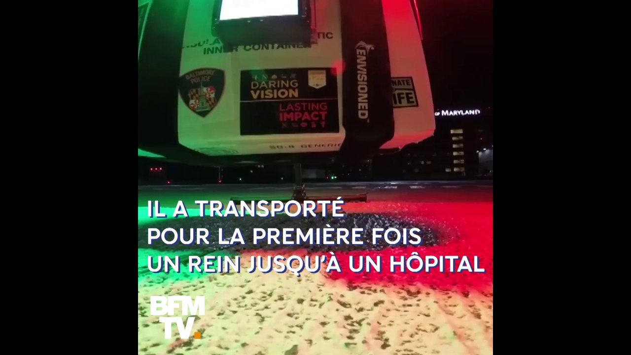 Un drone livre des organes humains à l’hôpital