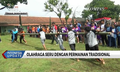 Keren! Dispora Kota Cimahi Gelar Lomba Olahraga Tradisional