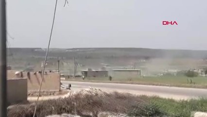 Azez'deki TSK Konvoyuna Saldırıya Anında Karşılık Verildi