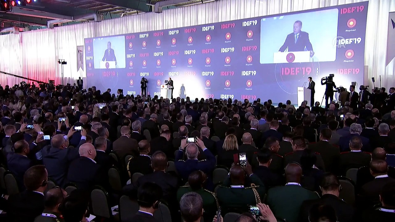 Cumhurbaşkanı Erdoğan: 'Savunma sanayiinde tasarımdan üretime tüm aşamalarda söz sahibi olma hedefimize adım adım yaklaşıyoruz' - İSTANBUL