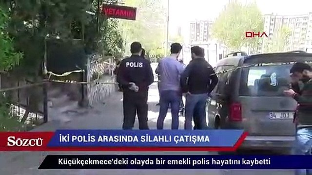 İki emekli polis arasında silahlı çatışmada bir polis hayatını kaybetti