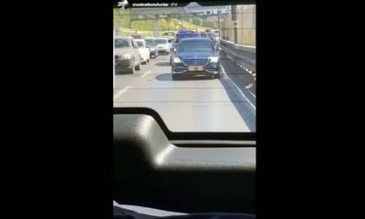 Erdoğan'ın koruma aracının içi böyle görüntülendi