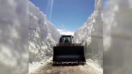Kardan tüneller açtılar - HAKKARİ