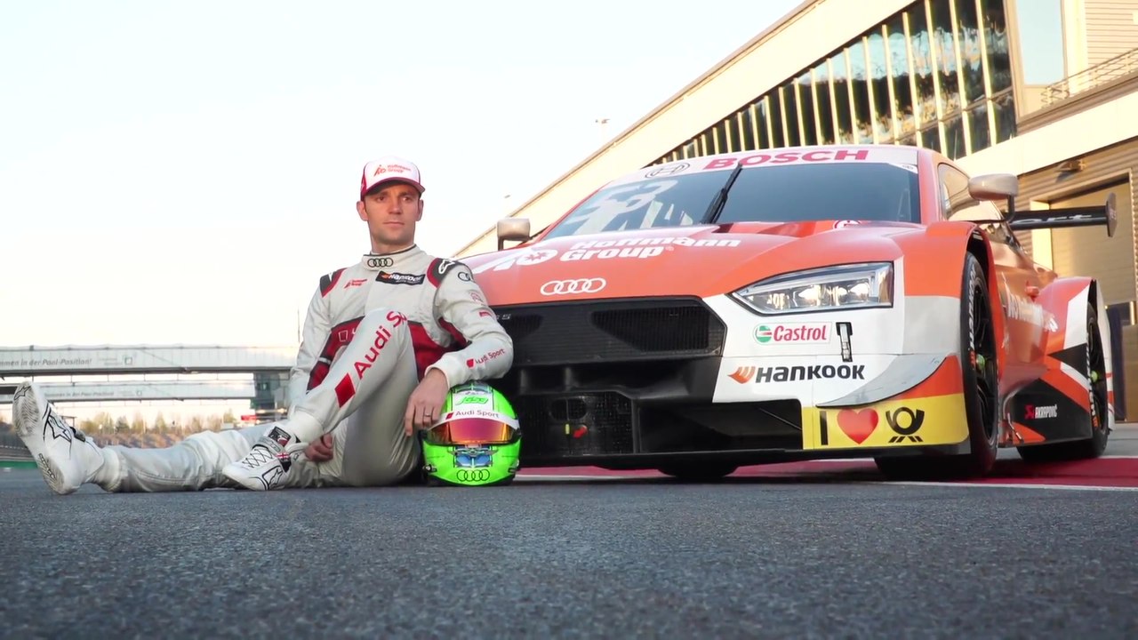 Audi Sport Team Rosberg DTM test rides Lausitzring - Jamie Green