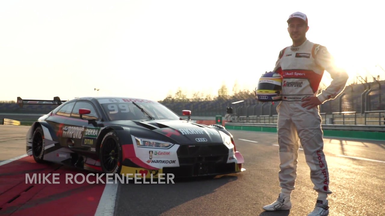 Audi Sport Team Phoenix DTM test rides Lausitzring - Mike Rockenfeller
