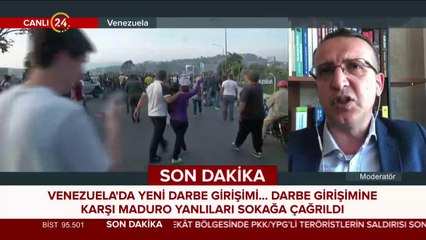 Venezuela'da darbe girişimi