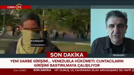 Venezuela'da darbe girişimi