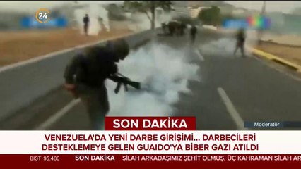 Venezuela'da darbe girişimi