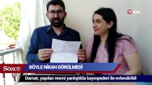 Damat yapılan resmi yanlışlık yüzünden kayınpederi ile evlendi