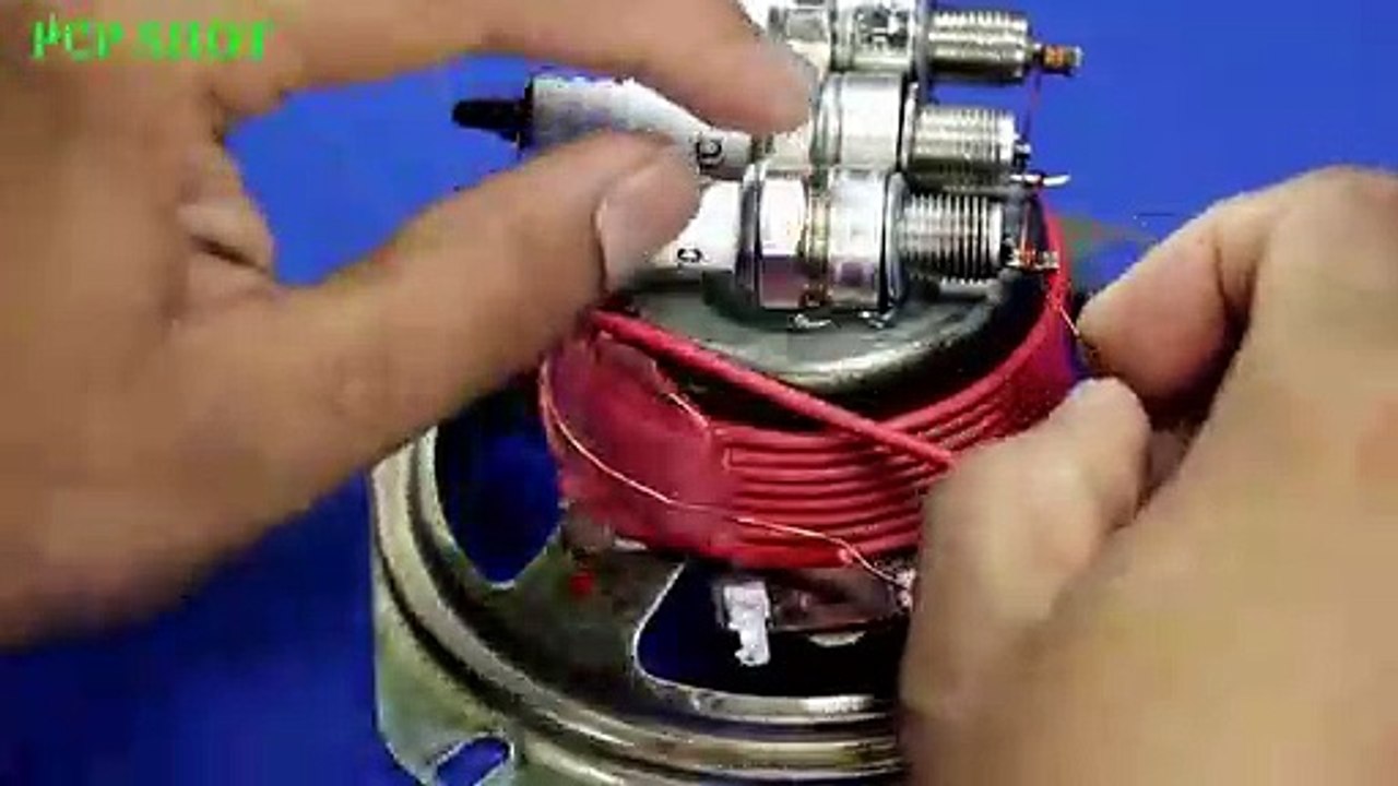 Free Electricity Generator 220V CFL Energy Light Bulb NEW AC Electric Generator