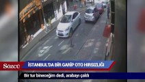 İstanbul'da bir garip oto hırsızlığı