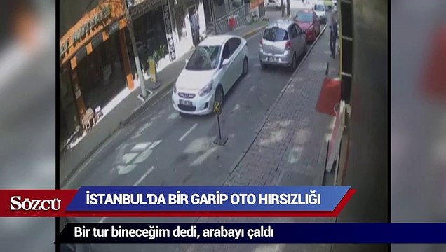 İstanbul'da bir garip oto hırsızlığı