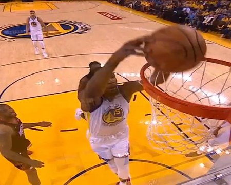 لقطة: كرة سلّة: سلّة ساحقة متقنة بكلتا اليدين لدورانت