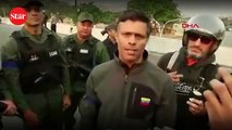 Venezuela’da askeri darbe girişimi.. Guaido’dan ’Sokağa çıkın’ çağrısı