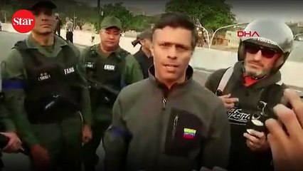 Download Video: Venezuela’da askeri darbe girişimi.. Guaido’dan ’Sokağa çıkın’ çağrısı