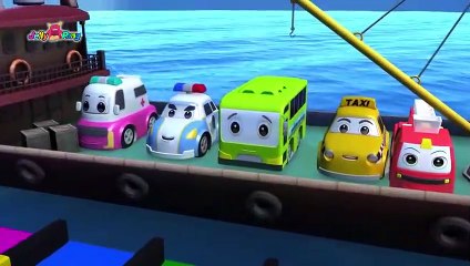 Learning Colors city Vehicle magic slide pool Play for kids car toys