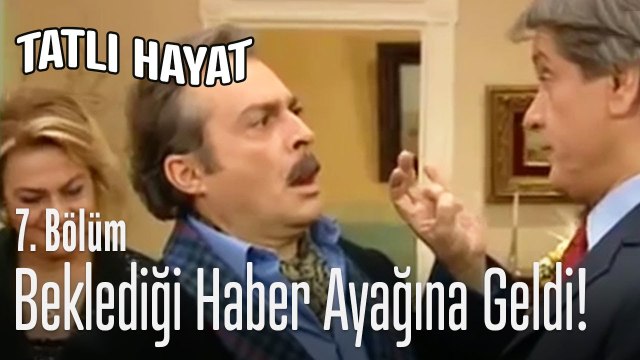 İhsan mutluluktan evi yıktı! - Tatlı Hayat 7. Bölüm