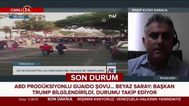 Venezuela'da darbe girişimi