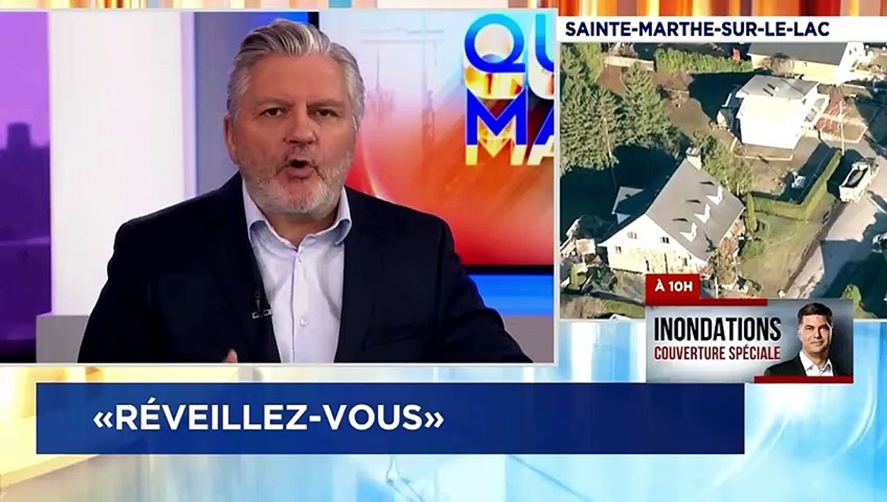 Apostrophé par un bénévole: L’image de Justin Trudeau a «pris l’eau»