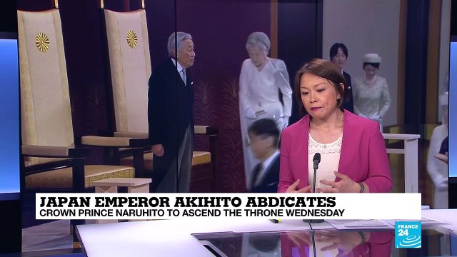 Japan Emperor abdicates: The mood is festive because it's the first abdication in 200 years