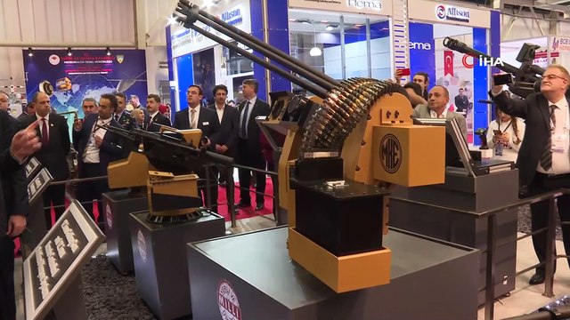 Cumhurbaşkanı Erdoğan, IDEF’19 14. Uluslararası Savunma Sanayii Fuarı'nı gezdi