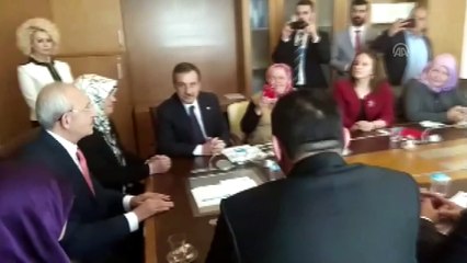 Kılıçdaroğlu'na 'geçmiş olsun' ziyareti - TBMM