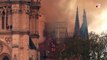 France 2 filme des objets qui s'effondrent sur Notre-Dame