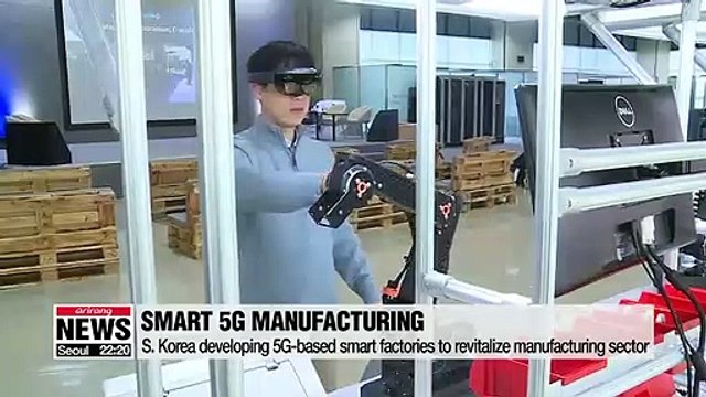Korea's smart machines remotely controlled 8500km away through 5G
