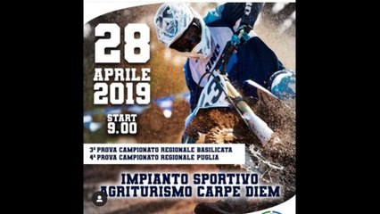 Gara di motocross tra Puglia e Basilicata