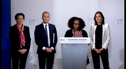 Compte rendu du conseil des ministres du 30 avril 2019