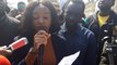 Messages racistes à l'Université de Lorraine - Houssainatou, l'une des victimes présumées, à la marche anti-racisme organisée à Metz
