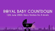 Royal Baby Countdown: Prince Harry finishes his A-levels