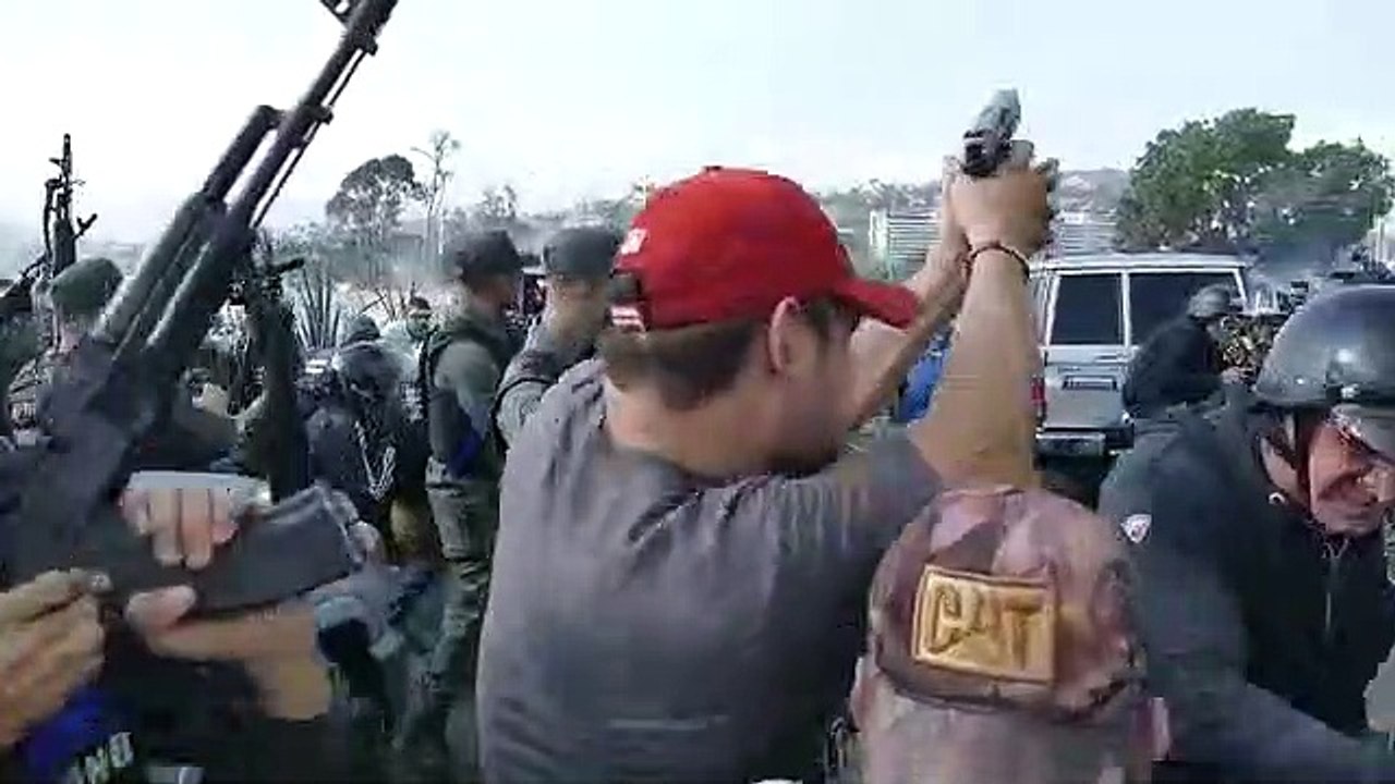 Detonaciones en el Distribuidor Altamira durante la Operación Libertad