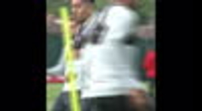 Firmino and Salah train ahead of Liverpool's Champions League clash with Barcelona