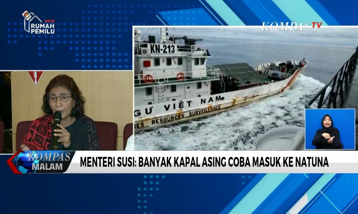 Soal Insiden di Natuna, Susi Pudjiastuti Tegaskan Kapal Vietnam Langgar Wilayah