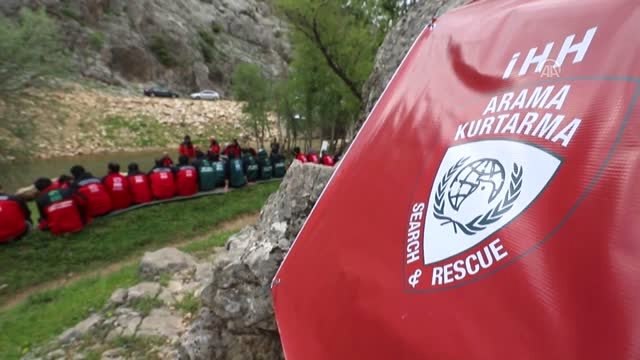 İhh Arama Kurtarma Ekibinin Eğitim Çalışmaları