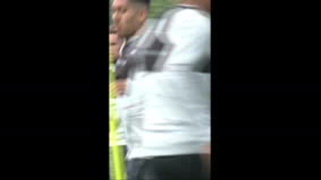 Firmino and Salah train ahead of Liverpool's Champions League clash with Barcelona