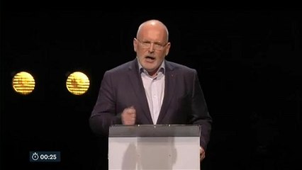 Los candidatos a presidir la CE dan su visión de Europa