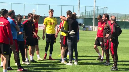 Göztepe'de Antalyaspor maçı hazırlıkları - İZMİR