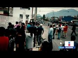 Policía impide linchamiento en Acajete, Puebla | Noticias con Yuriria Sierra
