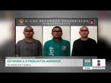 Detienen a 3 presuntos asesinos de Karla y Angélica en Ecatepec | Noticias con Francisco Zea